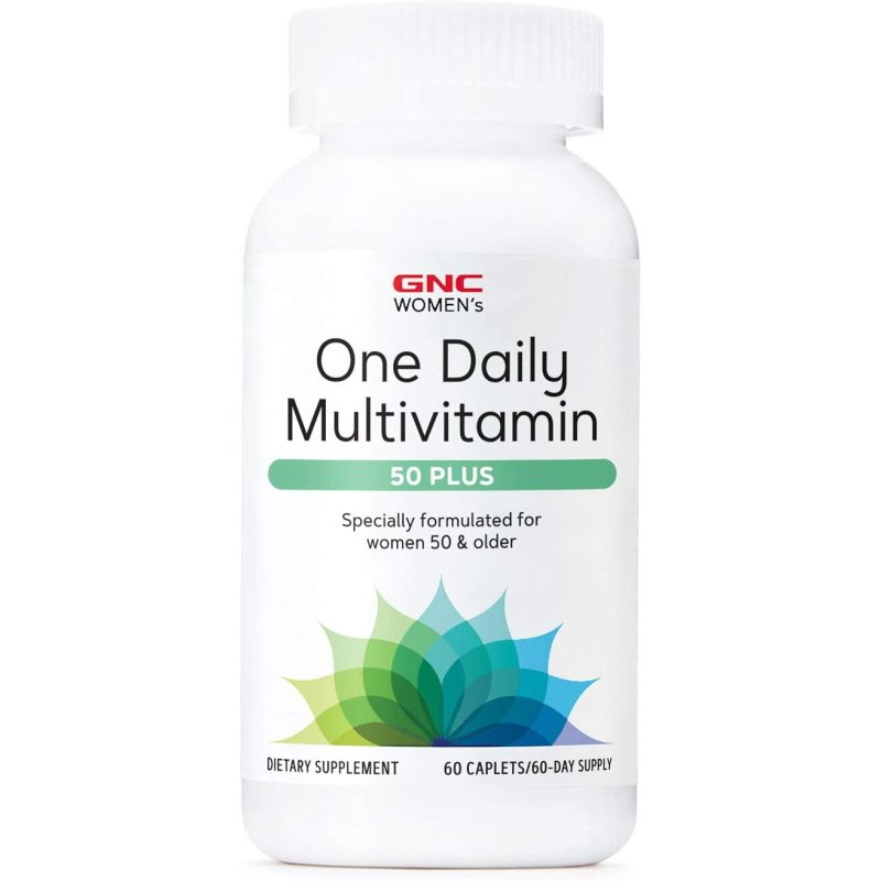 Витамины и минералы GNC Women's One Daily Multivitamin 50 Plus, 60 каплет,  мл, GNC. Витамины и минералы. Поддержание здоровья Укрепление иммунитета 