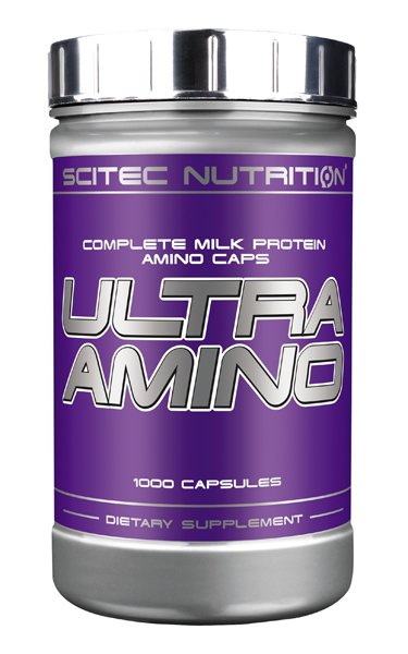 Ultra Amino, 1000 piezas, Scitec Nutrition. Complejo de aminoácidos. 