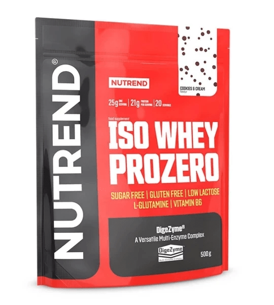 Протеин Nutrend Iso Whey Prozero 500 g,  ml, Nutrend. Protein. Mass Gain स्वास्थ्य लाभ Anti-catabolic properties 