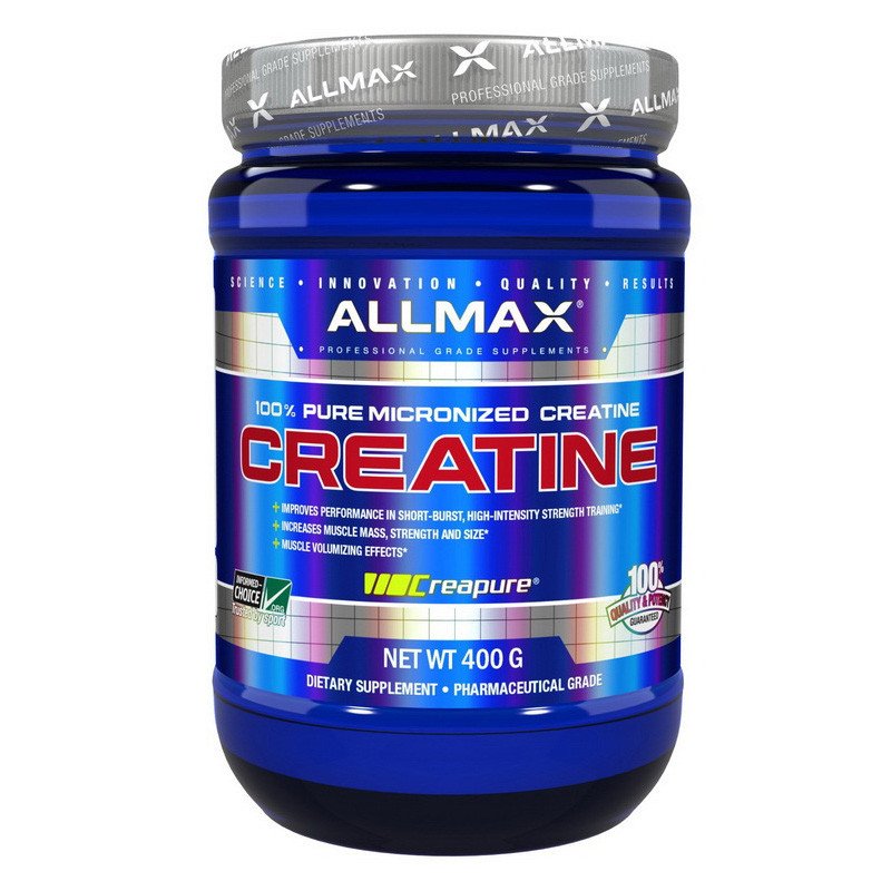 AllMax Креатин моногидрат AllMax Nutrition Creatine (400 г) алмакс нутришн, , 0.4 