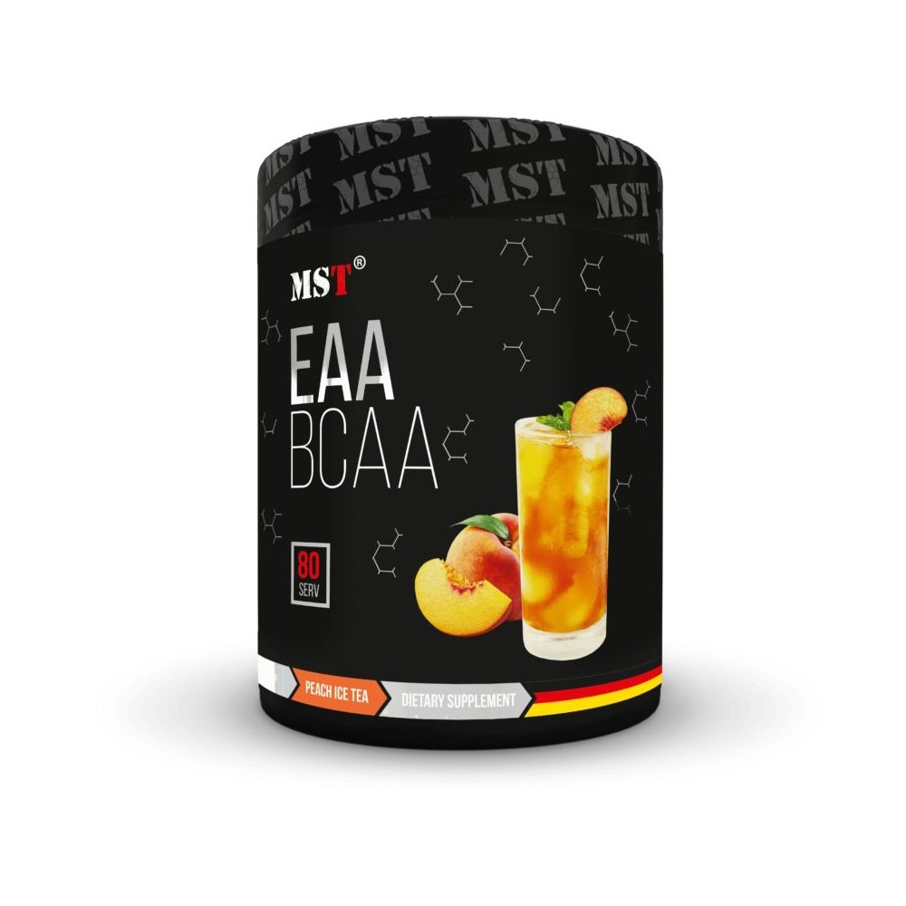 Аминокислота MST BCAA EAA Zero, 1.04 кг Персиковый чай,  ml, MST Nutrition. Amino Acids. 