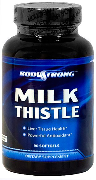 Milk Thistle, 90 pcs, BodyStrong. Special supplements. 