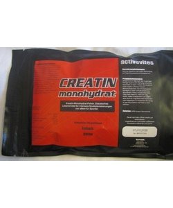 Creatin Monohydrat, 300 г, Activevites. Креатин моногидрат. Набор массы Энергия и выносливость Увеличение силы 