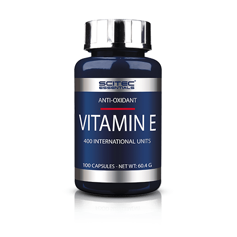 Витамины и минералы Scitec Vitamin E, 100 капсул,  мл, Scitec Nutrition. Витамин E. Поддержание здоровья Антиоксидантные свойства 
