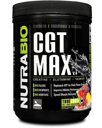 CGT Max, 500 g, NutraBio. Diferentes formas de creatina. 