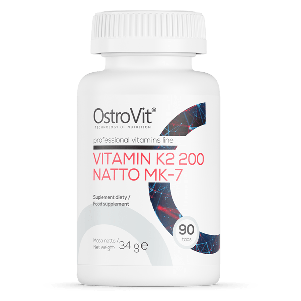 OstroVit OstroVit Vitamin K2 200 NATTO MK-7 90 tabs, , 90 шт.