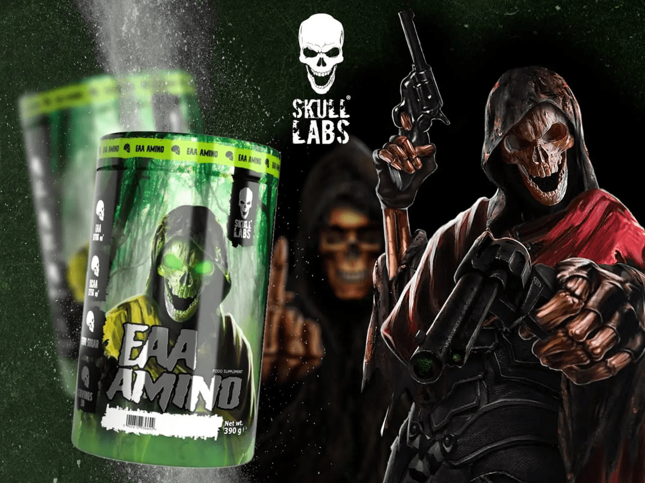 SKULL LABS Skull Labs EAA Amino 390g / 62 servings,  мл, Skull Labs. Amino Acids