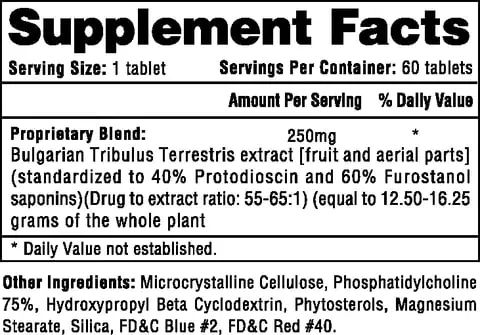 Hi-Tech Pharmaceuticals  Tribesterone 60 шт. / 60 servings,  мл, Hi-Tech Pharmaceuticals. Трибулус