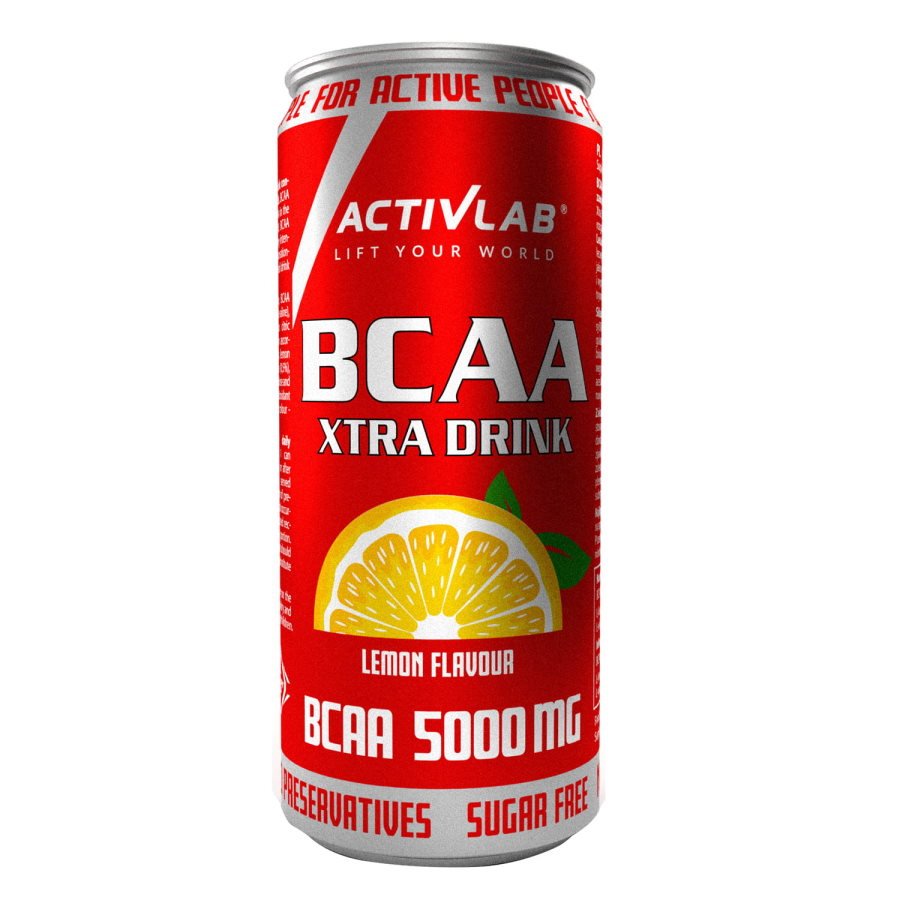 BCAA Activlab BCAA Xtra Drink, 330 мл Лимон,  ml, ActivLab. BCAA. Weight Loss recuperación Anti-catabolic properties Lean muscle mass 
