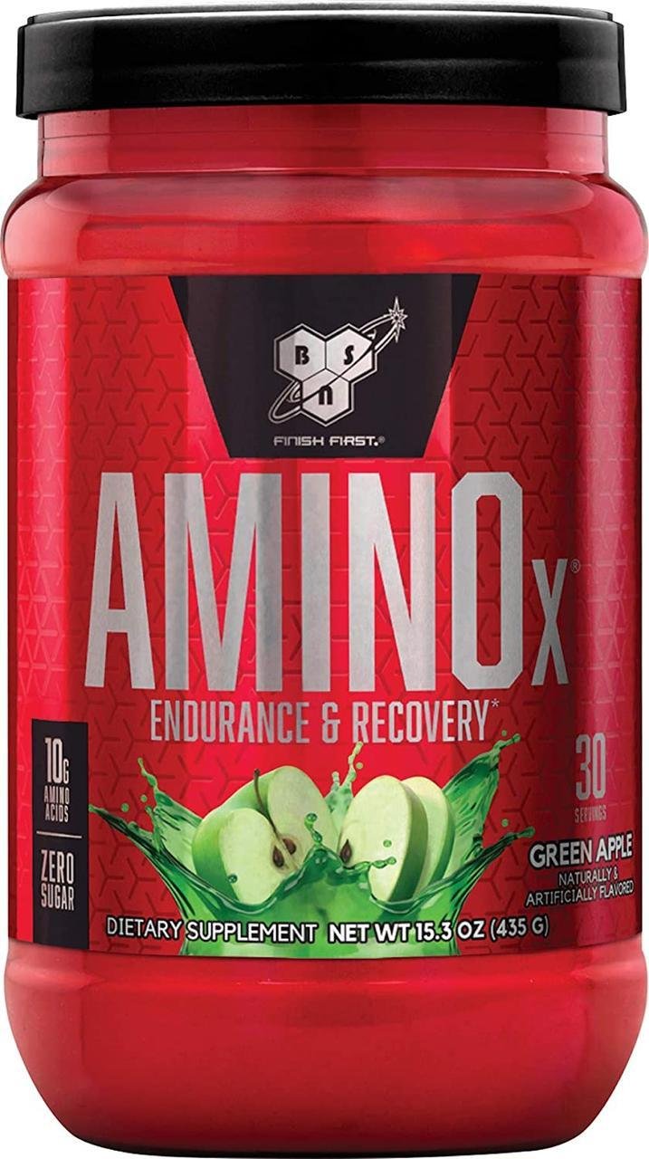 BSN БЦАА BSN BCAA Amino X 435 г green apple, , 0.435 