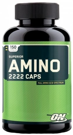 Superior Amino 2222 Capsules 150 капс., 150 шт, Optimum Nutrition. Аминокислотные комплексы. 