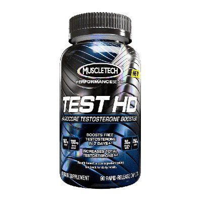 Test HD, 90 ml, MuscleTech. Tribulus. General Health Libido enhancing Testosterone enhancement Anabolic properties 