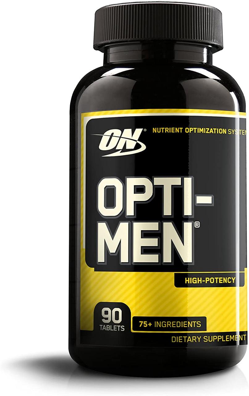 Витамины для мужчин Optimum Nutrition Opti-Men (90 таб) опти мен,  мл, Optimum Nutrition. Витамины и минералы. Поддержание здоровья Укрепление иммунитета 