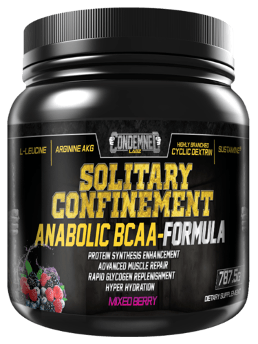 Solitary Confinement, 787 г, Condemned Labz. BCAA. Снижение веса Восстановление Антикатаболические свойства Сухая мышечная масса 