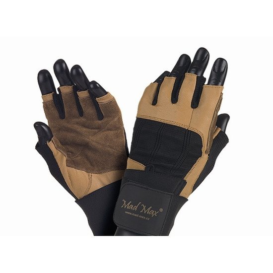 MM PROFESSIONAL MFG 269 (M) - коричневый,  мл, MadMax. Перчатки для фитнеса. 