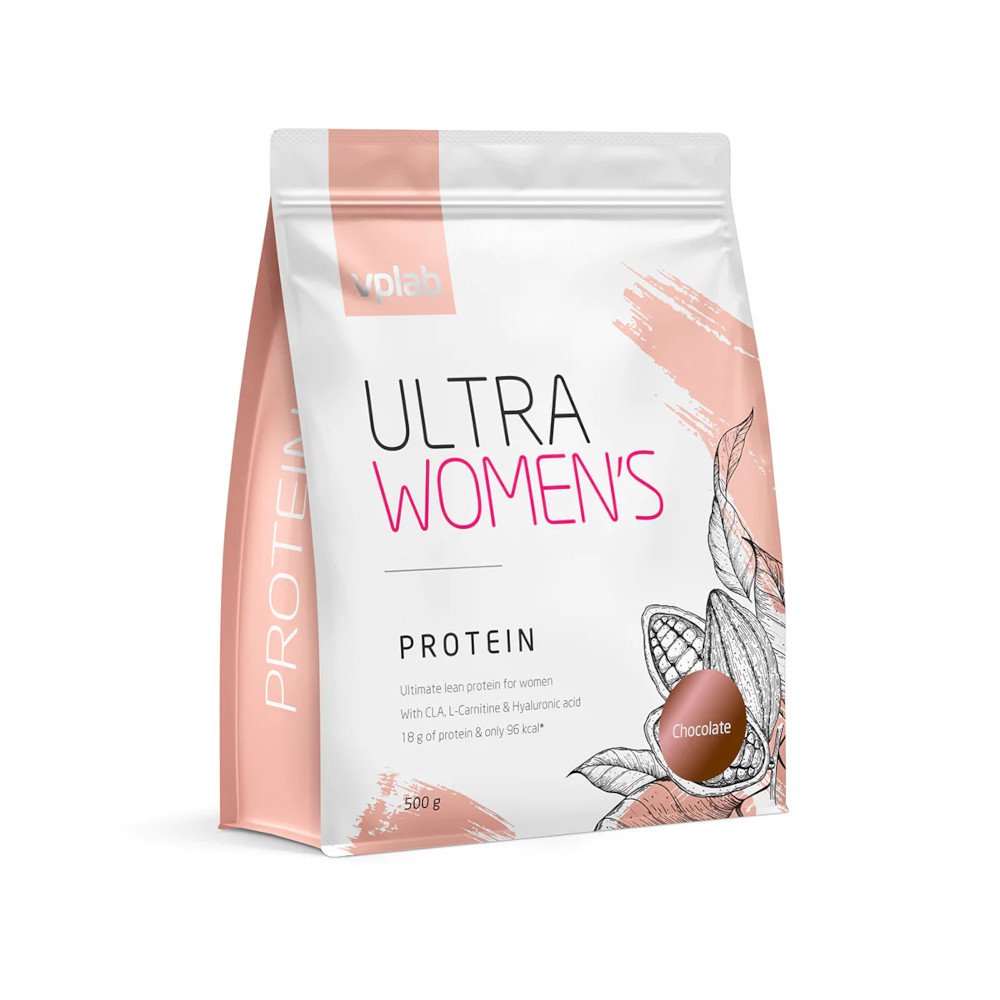 Протеин VPLab Ultra Women's Protein, 500 грамм Шоколад,  мл, VPLab. Протеин. Набор массы Восстановление Антикатаболические свойства 