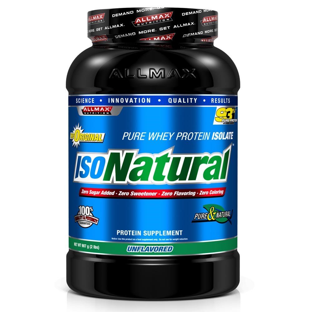 IsoNatural, 908 g, AllMax. Whey Protein. स्वास्थ्य लाभ Anti-catabolic properties Lean muscle mass 