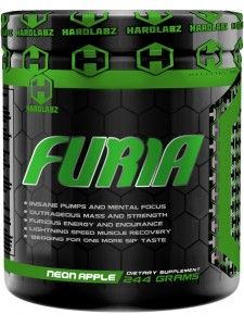 Furia, 244 g, HardLabz. Pre Workout. Energy & Endurance 