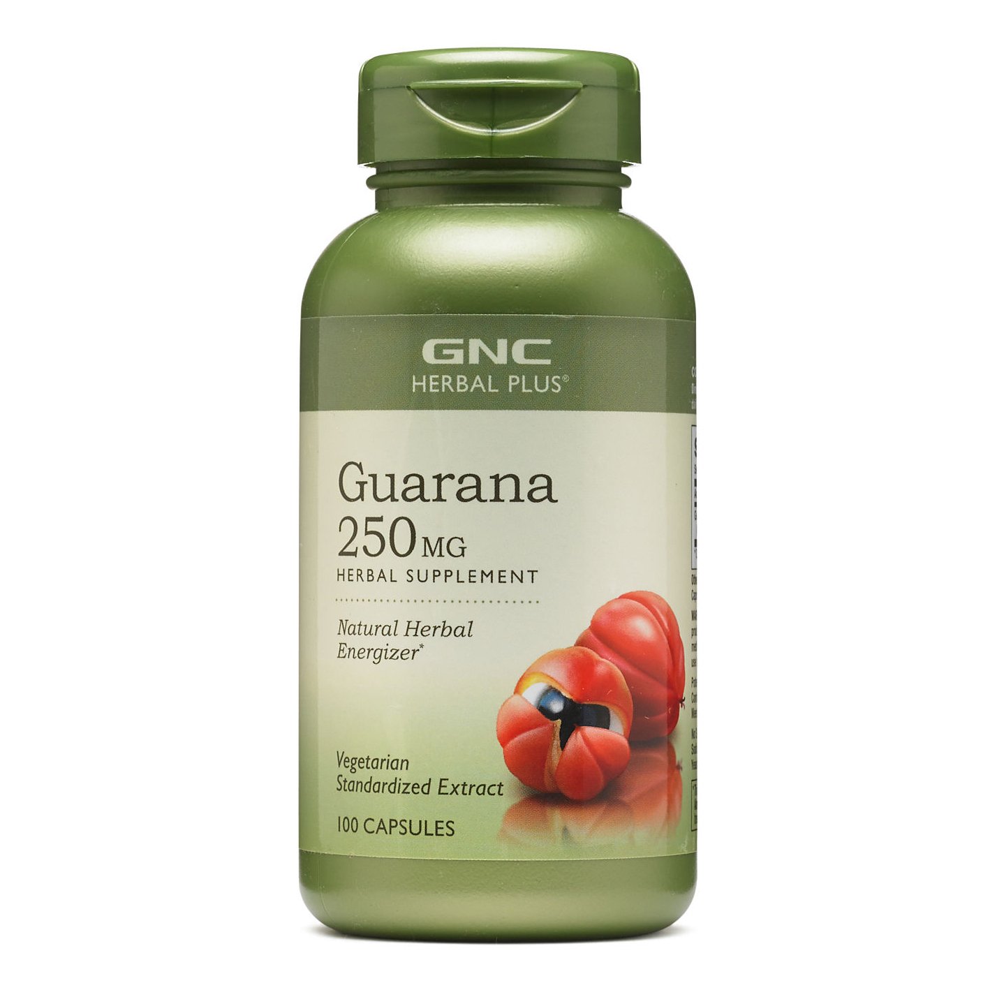Предтренировочный комплекс GNC Guarana, 100 капсул,  ml, GNC. Pre Workout. Energy & Endurance 