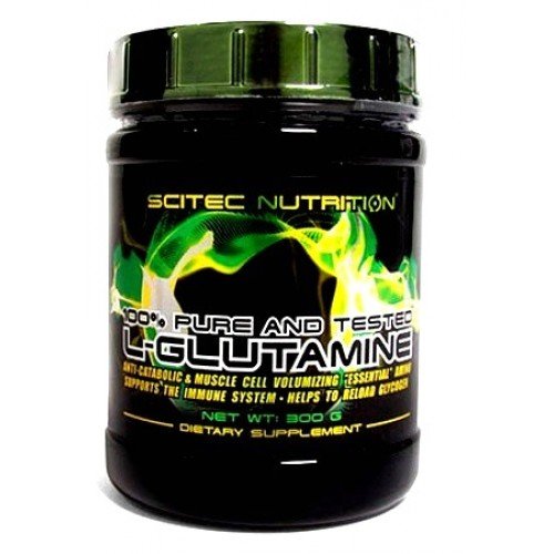 Аминокислота Scitec L-Glutamine, 300 грамм,  ml, Scitec Nutrition. Aminoácidos. 