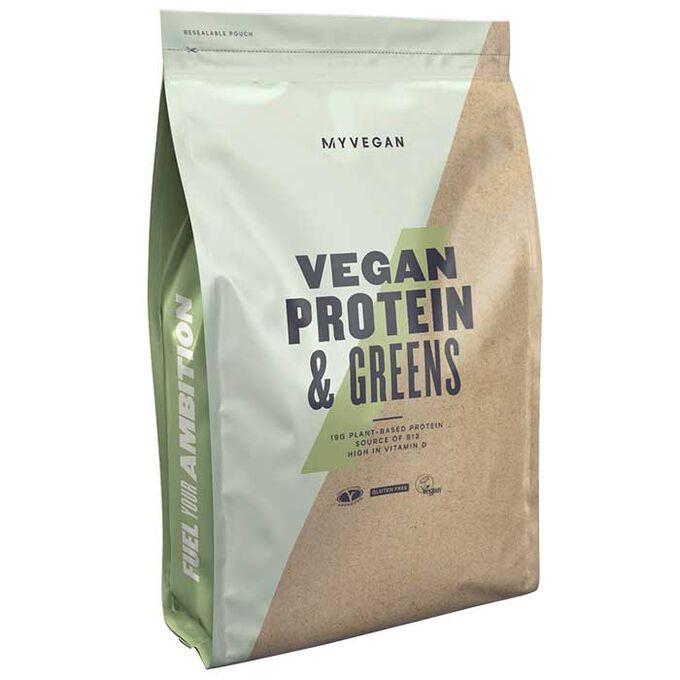 Vegan Protein Greens - 500g Coconut Lime,  мл, MyProtein. Растительный протеин. 