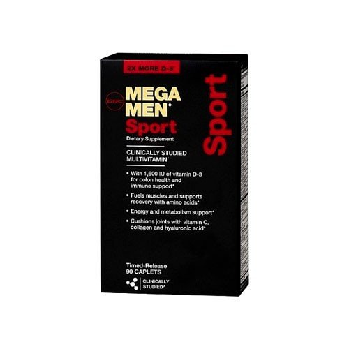 Mega Men Sport, 90 шт, GNC. Витаминно-минеральный комплекс. Поддержание здоровья Укрепление иммунитета 