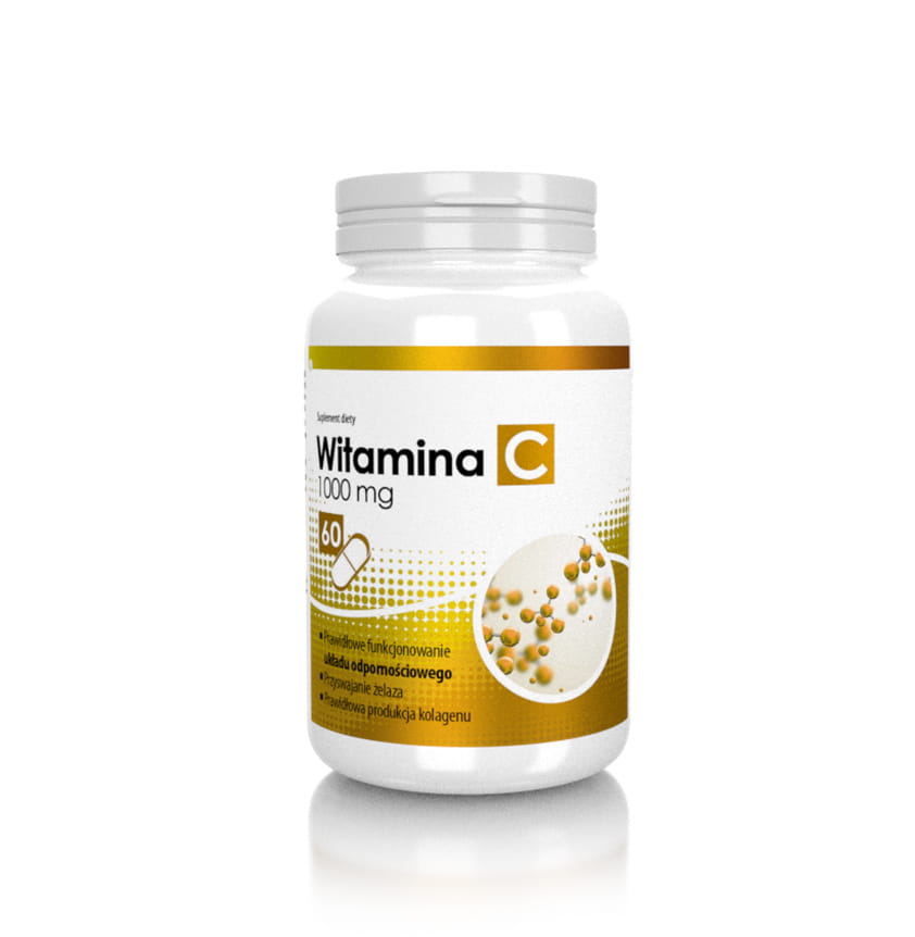 Витамины и минералы Activlab Witamin C 1000, 60 капсул,  ml, ActivLab. Vitamins and minerals. General Health Immunity enhancement 
