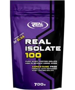 Real Isolate 100, 700 g, Real Pharm. Whey Isolate. Lean muscle mass Weight Loss recovery Anti-catabolic properties 