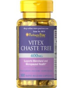 Vitex Chaste Tree, 100 шт, Puritan's Pride. Спец препараты. 