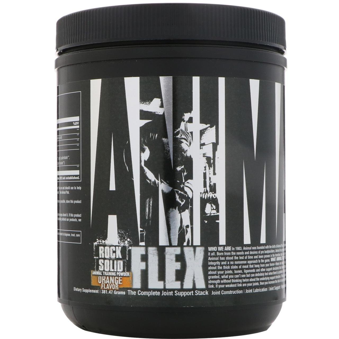 Animal Flex Powder, 381 g, Universal Nutrition. Para articulaciones y ligamentos. General Health Ligament and Joint strengthening 