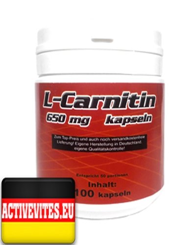 Activevites L-Carnitin 650 mg Kapsein, , 100 pcs