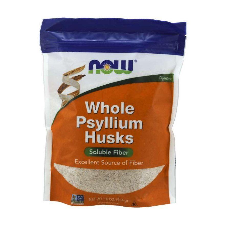 NOW Foods Whole Psyllium Husks 454 г,  мл, Now. Спец препараты. 
