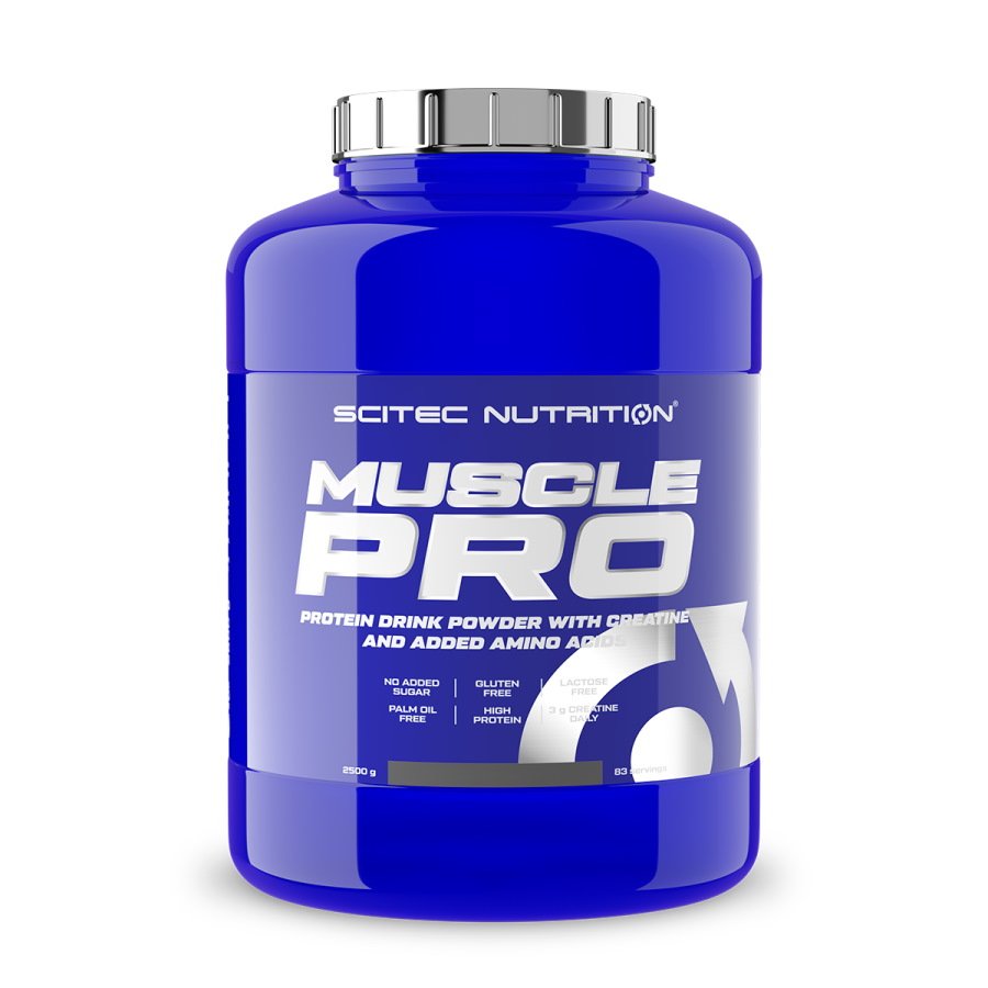 Протеин Scitec Muscle Pro, 2.5 кг Клубничный йогурт,  мл, Scitec Nutrition. Протеин. Набор массы Восстановление Антикатаболические свойства 