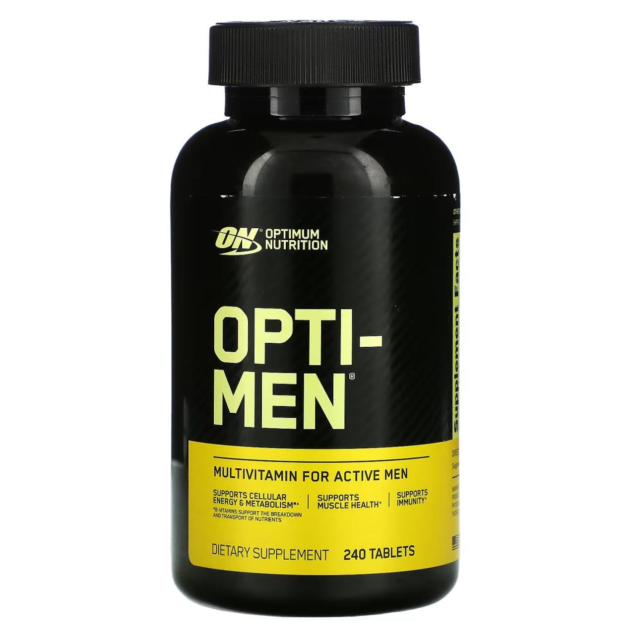 Вітаміни Opti-men Optimum Nutrition 240 tabs,  ml, Optimum Nutrition. Vitamins and minerals. General Health Immunity enhancement 