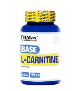Жироспалювач Base L-carnitine FitMax 60 caps,  мл, FitMax. L-карнитин. Снижение веса Поддержание здоровья Детоксикация Стрессоустойчивость Снижение холестерина Антиоксидантные свойства 