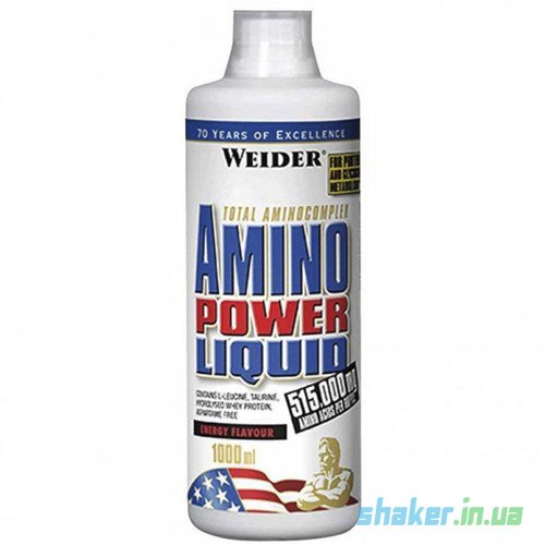 Weider Комплекс аминокислот Weider Amino Power Liquid (1 л) вейдер амино павер mandarine, , 1 