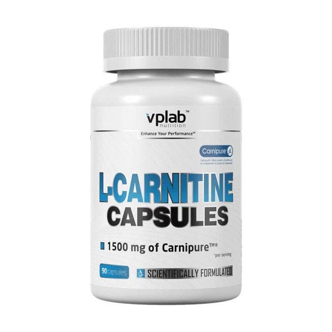 VPLab Л-карнитин  VP Lab L-Carnitine (90 caps) вп лаб, , 90 