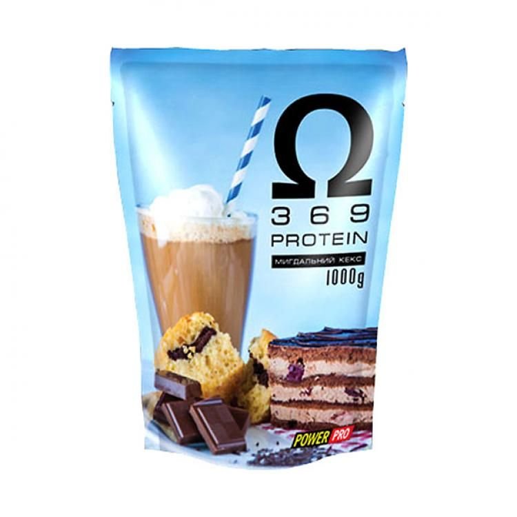 Protein Omega 3 6 9, 1000 г, Power Pro. Сывороточный протеин. Восстановление Антикатаболические свойства Сухая мышечная масса 