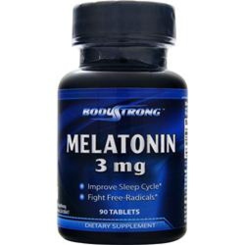 Melatonin 3 mg, 90 pcs, BodyStrong. Melatoninum. Improving sleep recovery Immunity enhancement General Health 