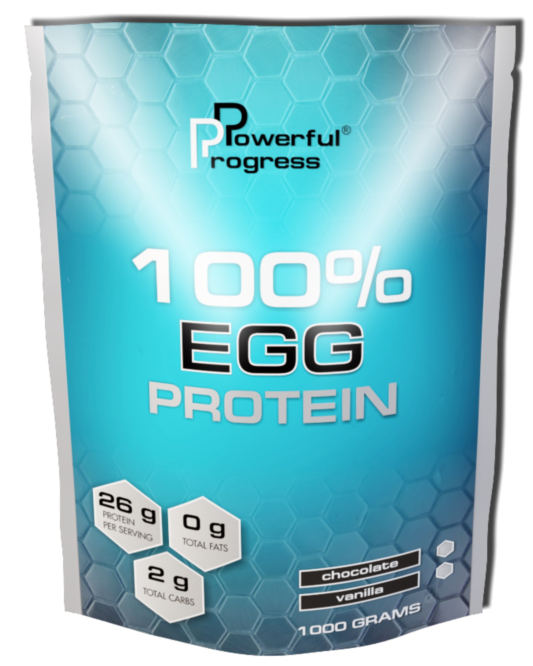100% Egg Protein, 1000 ml, Powerful Progress. Proteína del huevo. 
