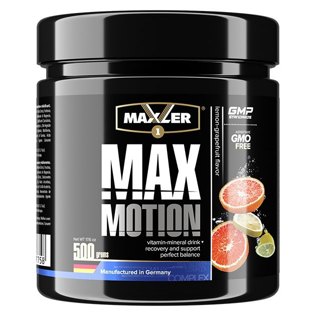 Изотоники Maxler Max Motion, 500 грамм Лимон-грейпфрут,  ml, MadMax. Isotonic. General Health recuperación Electrolyte recovery 