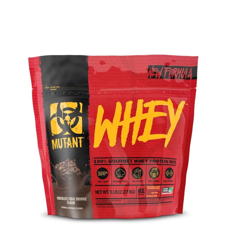 Mutant Протеин Mutant Whey, 2.27 кг Шоколадный брауни, , 2270  грамм