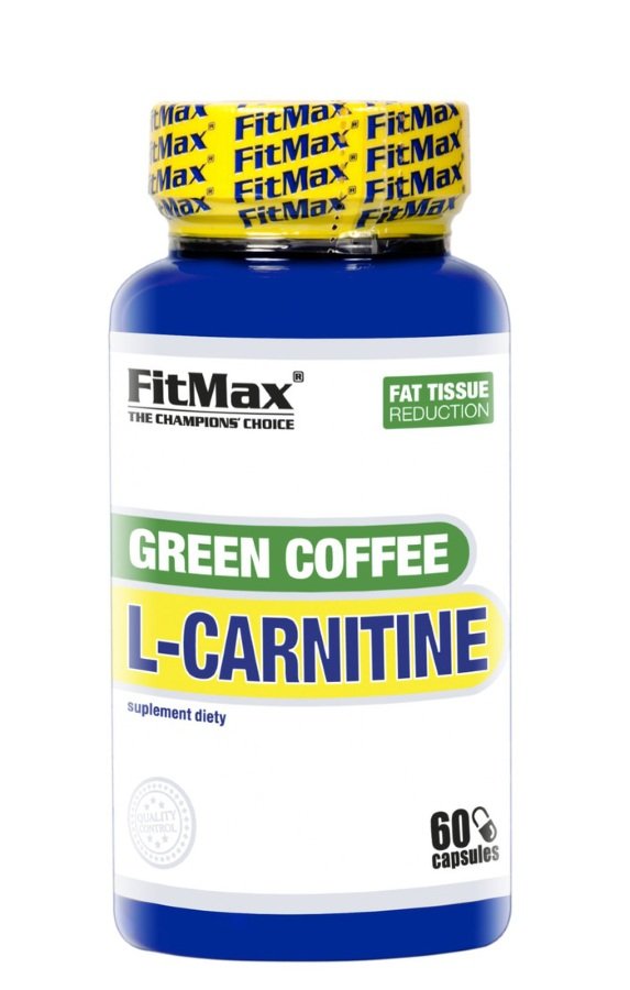 Жиросжигатель FitMax Green Coffee L-Carnitine, 60 капсул,  мл, FitMax. Жиросжигатель. Снижение веса Сжигание жира 