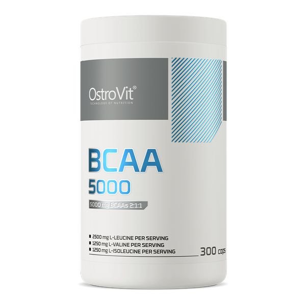 OstroVit Аминокислота BCAA OstroVit BCAA 5000 mg, 300 капсул, , 