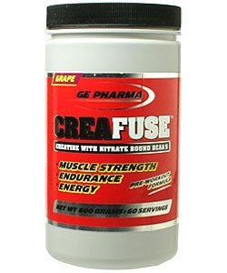 CreaFuse, 600 g, Ge Pharma. Creatine monohydrate. Mass Gain Energy & Endurance Strength enhancement 