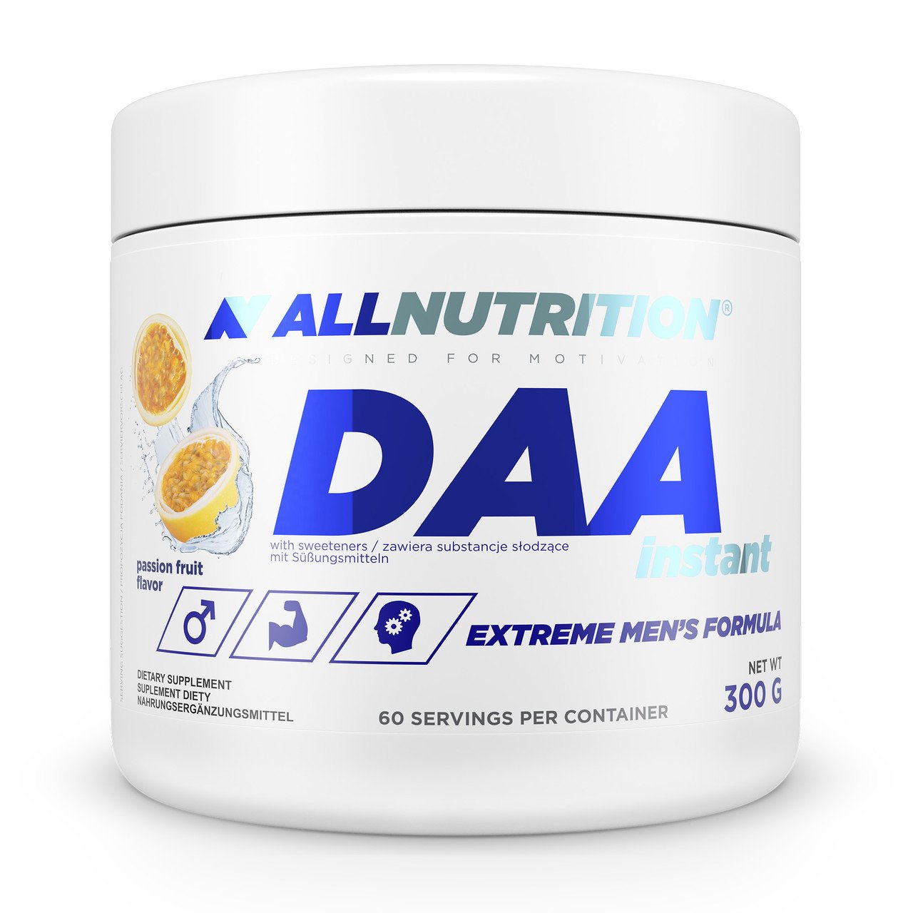 AllNutrition Тестостероновый бустер AllNutrition DAA 300 грамм Фрукты, ,
