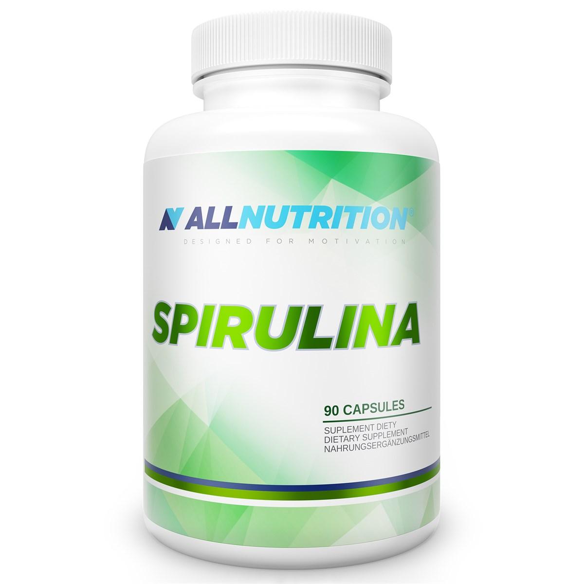 Спирулина AllNutrition Spirulina (90 капс) алл нутришн,  мл, AllNutrition. Спирулина. Поддержание здоровья 