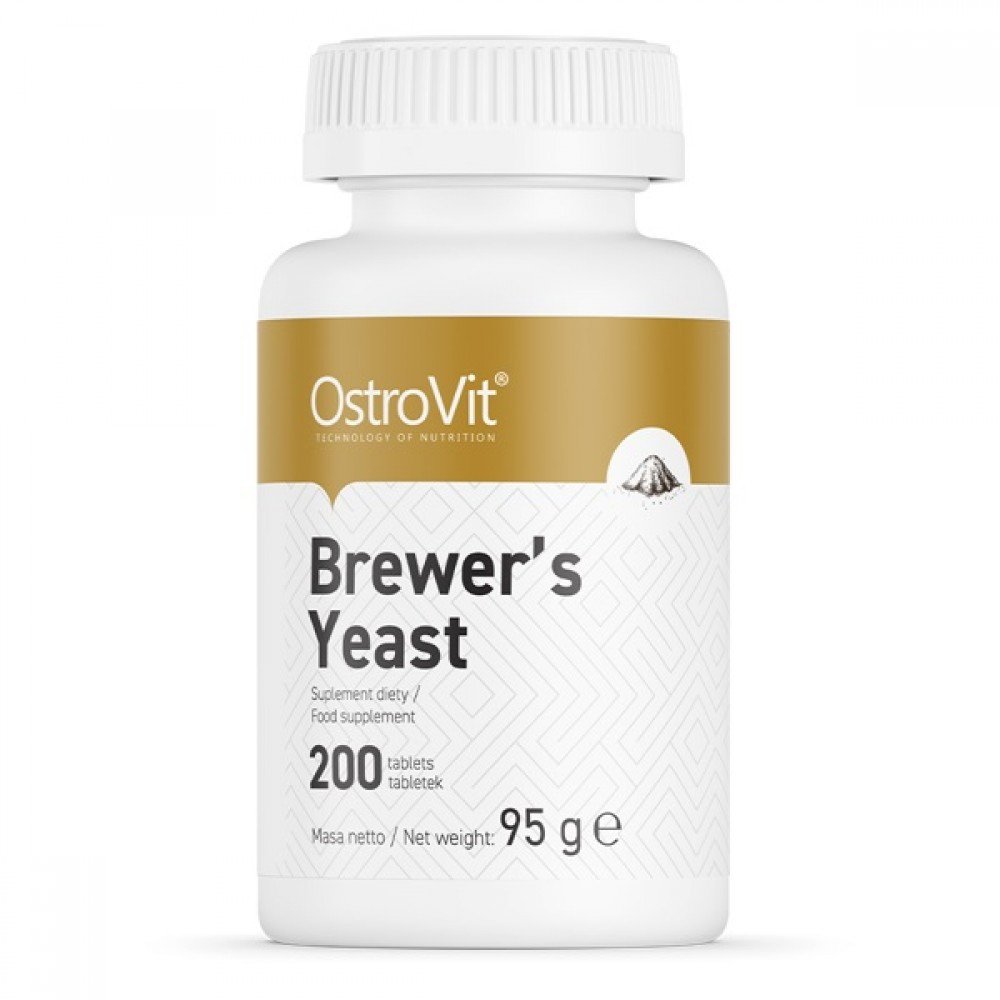 Пивні дріжджі OstroVit Brewer's Yeast 200 tabs,  мл, OstroVit. Спец препараты. 