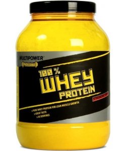 100% Whey Protein, 908 г, Multipower. Сывороточный протеин. Восстановление Антикатаболические свойства Сухая мышечная масса 