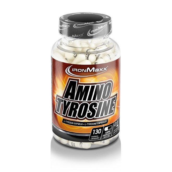 Аминокислота IronMaxx Amino Tyrosine, 130 капсул,  ml, IronMaxx. Aminoácidos. 